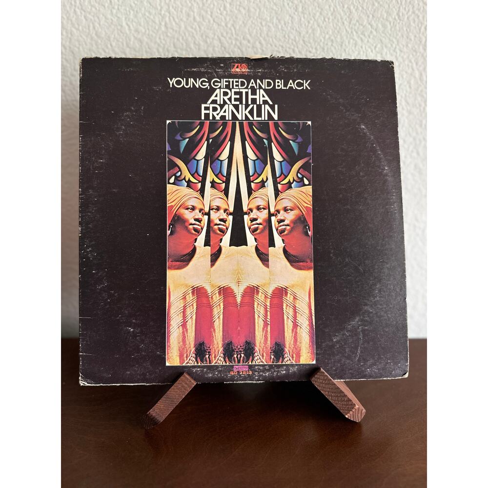 Aretha Franklin - Young Gifted and Black 1972 VG+/G Vinyl